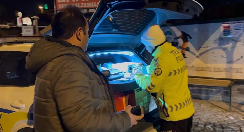 Sahibinden habersiz test sürüşüne çıktı, hem kendini hem araç sahibini yaktı