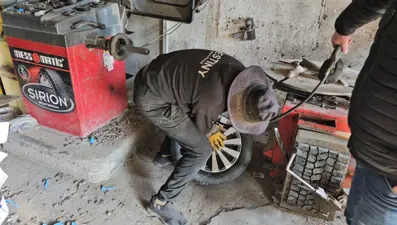 Bitlis'te kış lastiği yoğunluğu