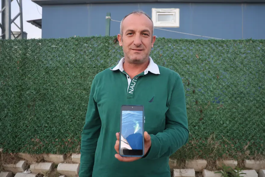 Hatay'da oltasına köpek balığı takıldı! 1 saat mücadele etti, o anları anlattı 