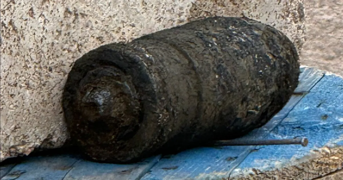 Şile kıyısına havan topu mermisi vurdu