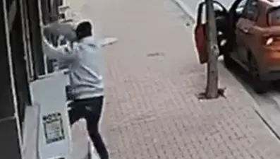 İstanbul'da cins kedi hırsızlığı kameralara yakalandı