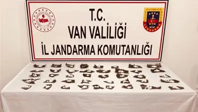 Van&#x27;da kapsülün içine yerleştirilmiş uyuşturucu bulundu 