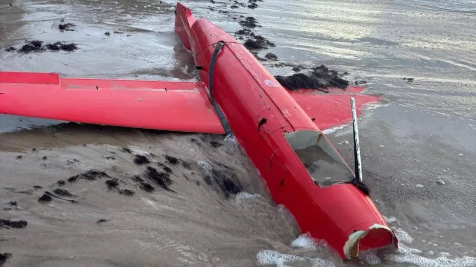 Letonya kıyılarına bir İHA enkazı daha vurdu