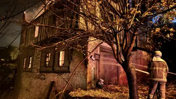 Tarihi konak kül oldu