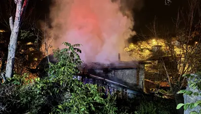 Karabük'te tarihi konak yandı, kullanılamaz hale geldi