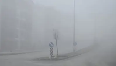 Elazığ’da sis etkili oldu: Görüş mesafesi 5 metreye düştü