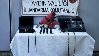 Tarihi eser kazısı yapan 5 kişi yakalandı