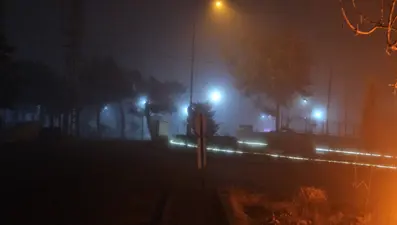 Elazığ’da yoğun sis etkili oldu