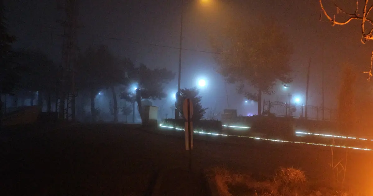 Elazığ’da yoğun sis etkili oldu