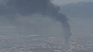 Bursa'da park halindeki otobüsler yandı