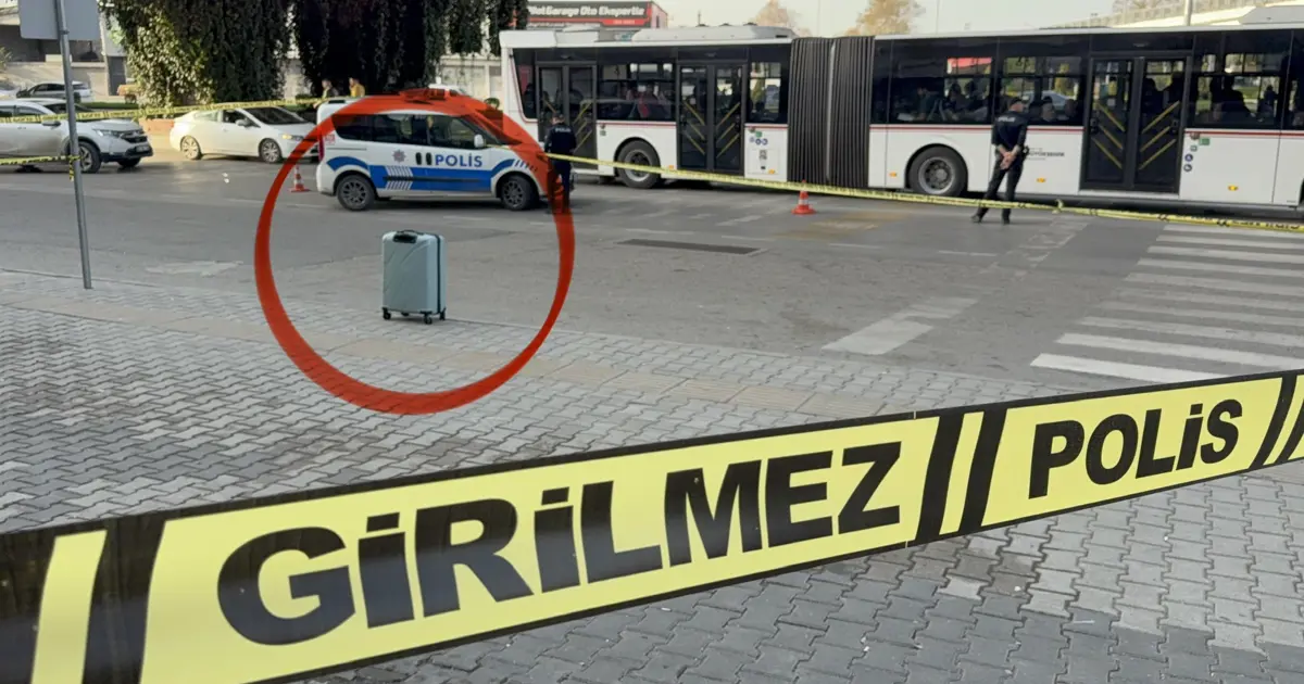 Samsun'da şüpheli valiz paniği... Bomba değil, kıyafet çıktı