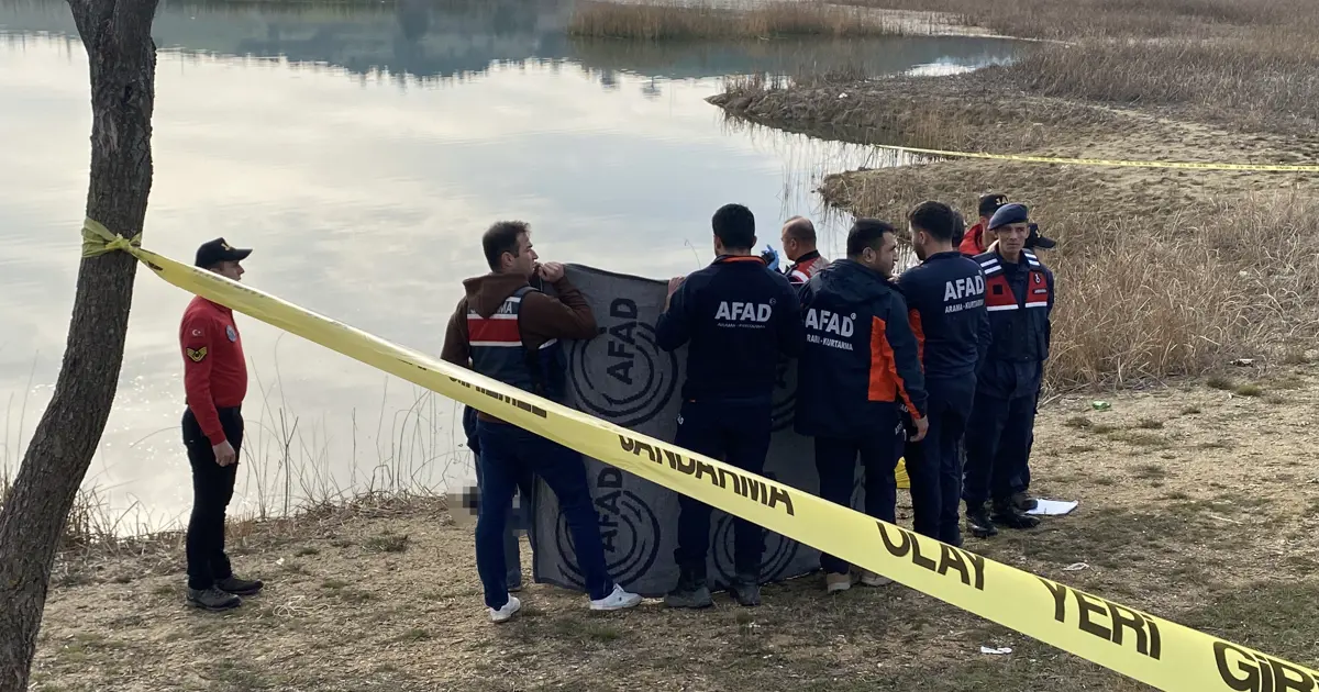 Gölete giren kişinin cansız bedeni bulundu