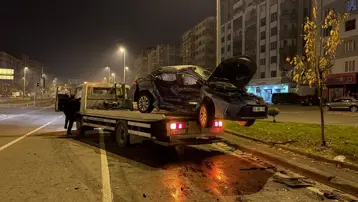 Kayseri'de trafik kazası: 3 yaralı