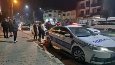 Trafik kontrolünde ruhsatsız silah ele geçirildi
