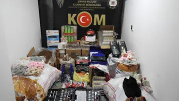 Şırnak'ta operasyon: 23 milyon liralık kaçak malzeme ele geçirildi