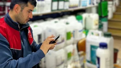 Kırklareli'deki tarım ilacı bayilerine denetim yapıldı