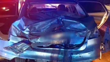 Batman'da yapımı devam eden yolda kaza