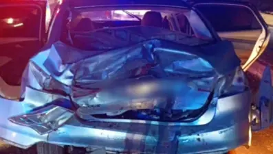 Batman'da yapımı devam eden yolda kaza