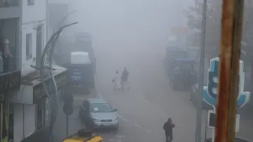 Malazgirt'te sis görüş mesafesini düşürdü