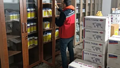 Uşak'ta bitki koruma ürünlerinin denetimi yapıldı
