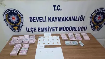 Kayseri'de sahte altın bozduran ekip yakalandı