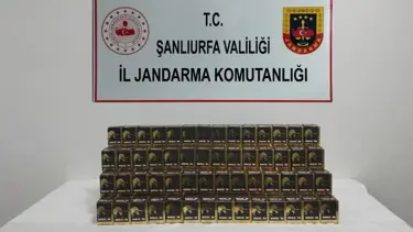 Şanlıurfa'da kaçakçılık operasyonu: 3 bin 800 paket sigara bulundu
