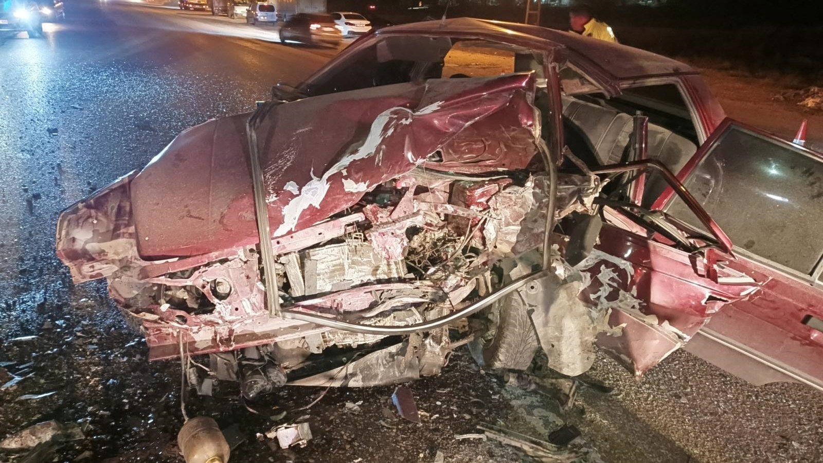 Amasya'da trafik kazası: 1 ölü, 3 yaralı 