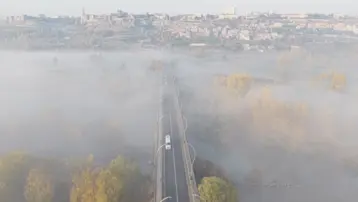 Diyarbakır sislerin içinde kayboldu