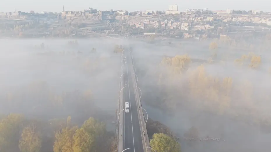 Diyarbakır sislerin içinde kayboldu