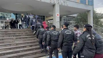 Edirne&#x27;de bahis operasyonunda 13 kişi adliyeye sevk edildi 