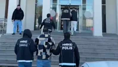 Çanakkale&#x27;de uyuşturucu operasyonu