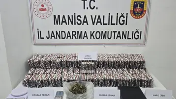 Manisa'da uyuşturucu operasyonu