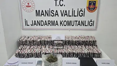Manisa'da uyuşturucu operasyonu