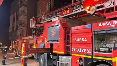 Patlayan soba yangına neden oldu