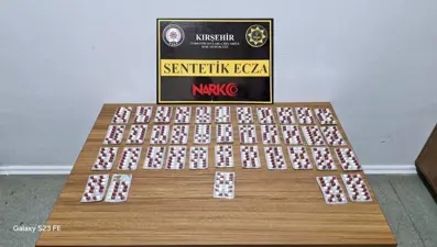 Operasyonda 527 adet sentetik hap ele geçirildi