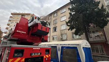 Kombi patlaması yangına neden oldu