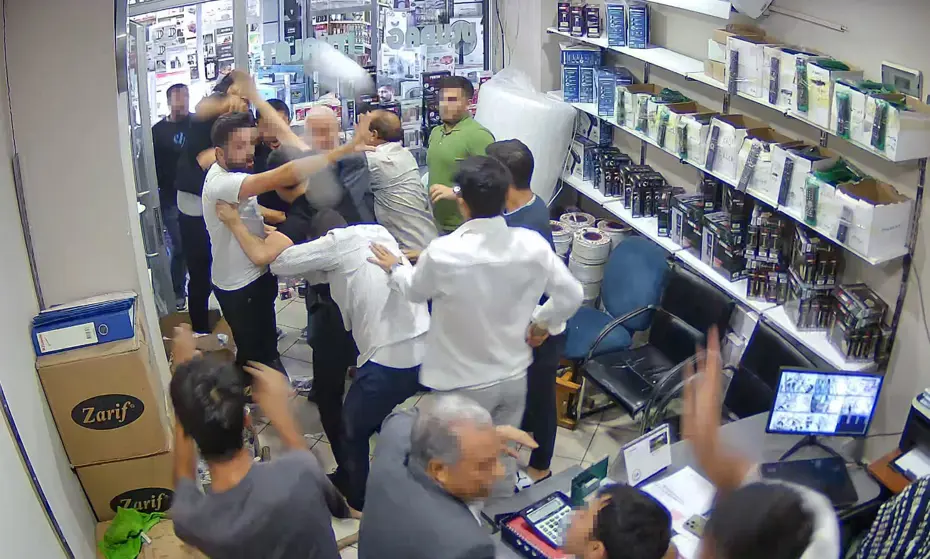 Haraç vermeyince ortalık savaş alanına döndü