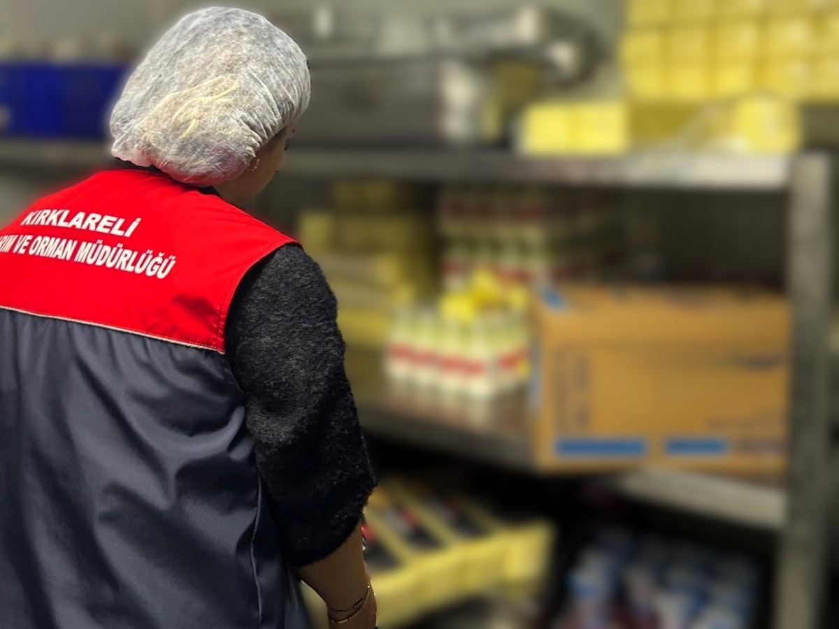 Kırklareli'nde gıda satışı yapan işletmeler denetlendi