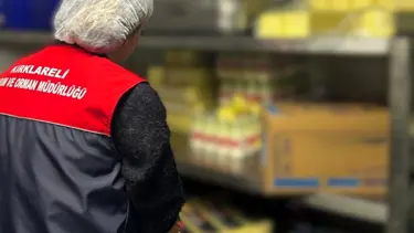 Kırklareli'nde gıda satışı yapan işletmeler denetlendi