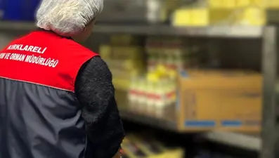 Kırklareli'nde gıda satışı yapan işletmeler denetlendi