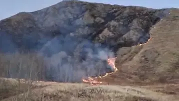 Erzurum'da korkutan örtü yangını