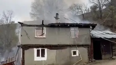 Kastamonu'da bir evde yangın çıktı