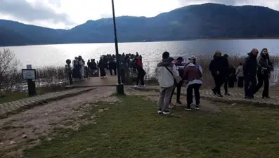 Abant'ta hafta sonu yoğunluğu