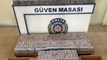 Adana'da yapılan aramada 34 bin 176 adet uyuşturucu hap bulundu