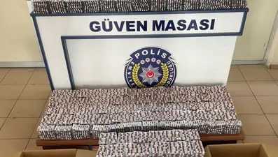 Adana'da yapılan aramada 34 bin 176 adet uyuşturucu hap bulundu