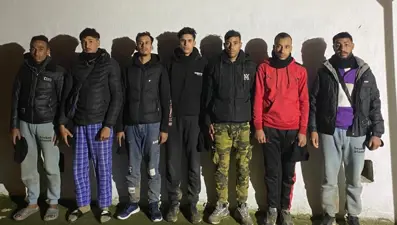 Sınırda 7 kaçak göçmen yakalandı