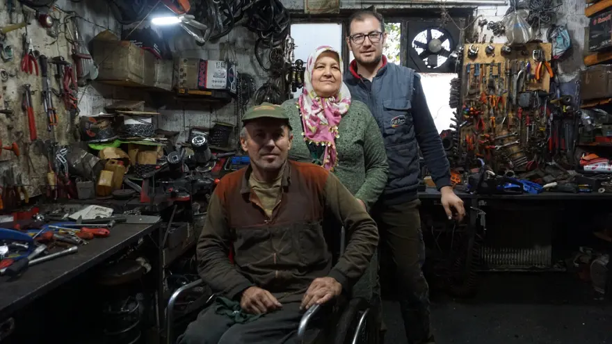 ENGELLİ KALDIKTAN SONRA YENİ HAYATINI KURDU 