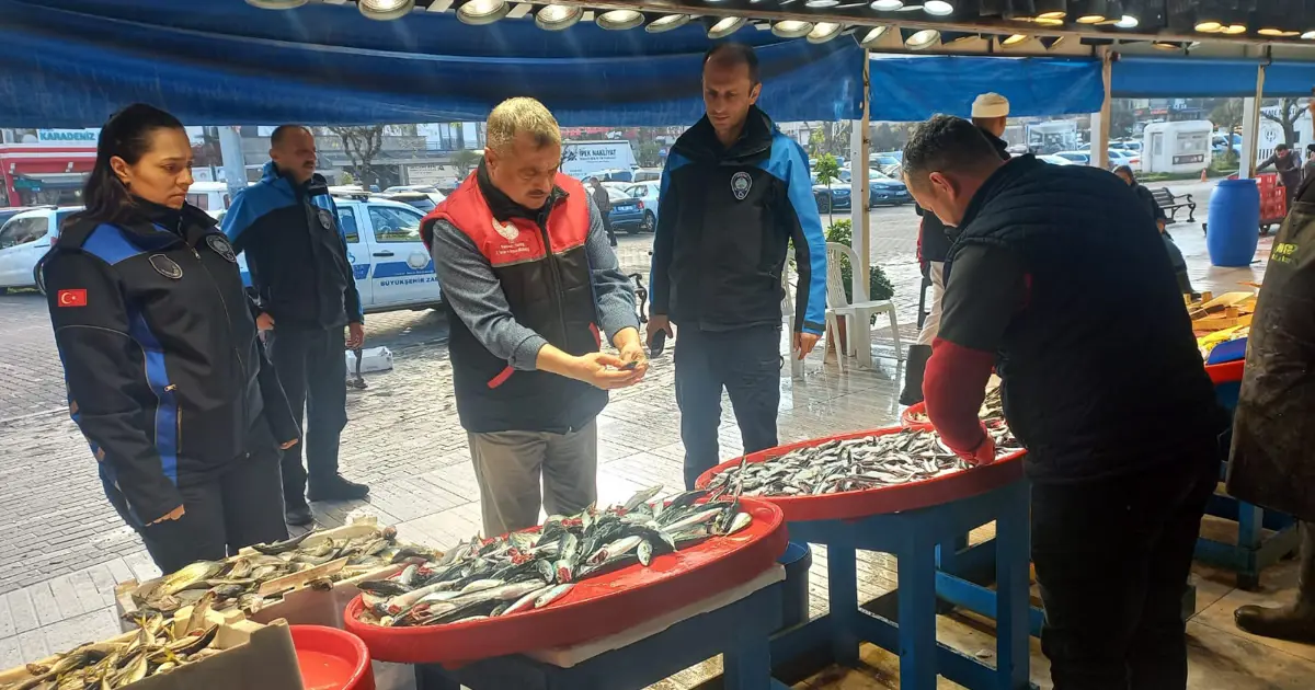 Tezgahtaki balık "kolyoz" çıktı: Balık halinde kapsamlı denetim
