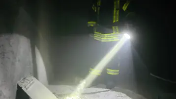 Siirt'te bir apartmanda çıkan yangın söndürüldü