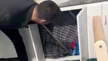 Kırıkkale'de firari hükümlü, mutfak dolabından çıktı